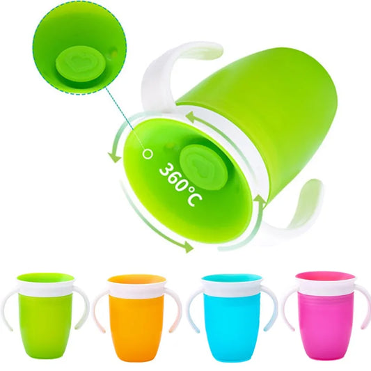Leakproof Double Handle Drinking Cup